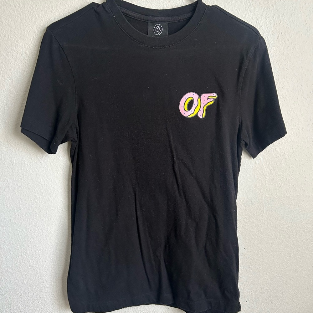 Men’s Black Odd Future Donut T-Shirt Small